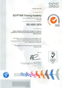 تجديد اعتمادات شهادة "الأيزو" بأكاديمية مصر للطيران للتدريب