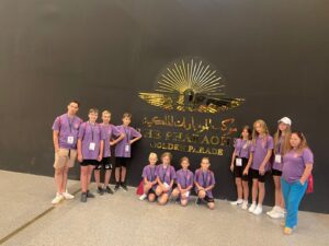 أطفال العالم في زيارة للمتحف القومي للحضارة المصرية 