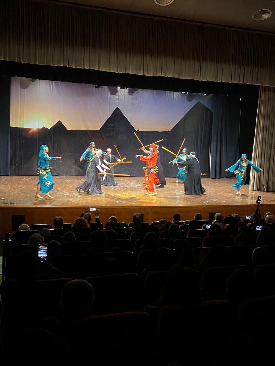 حفل فلكلوري مصري- إيطالي ومعرض تفاعلي للرسوم المتحركة بالمتحف القومي للحضارة المصرية