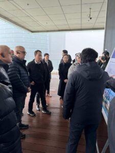 وزير الإسكان يتفقد منطقة الأعمال المركزية والحدائق الأولمبية بمدينة "هانغتشو" الصينية