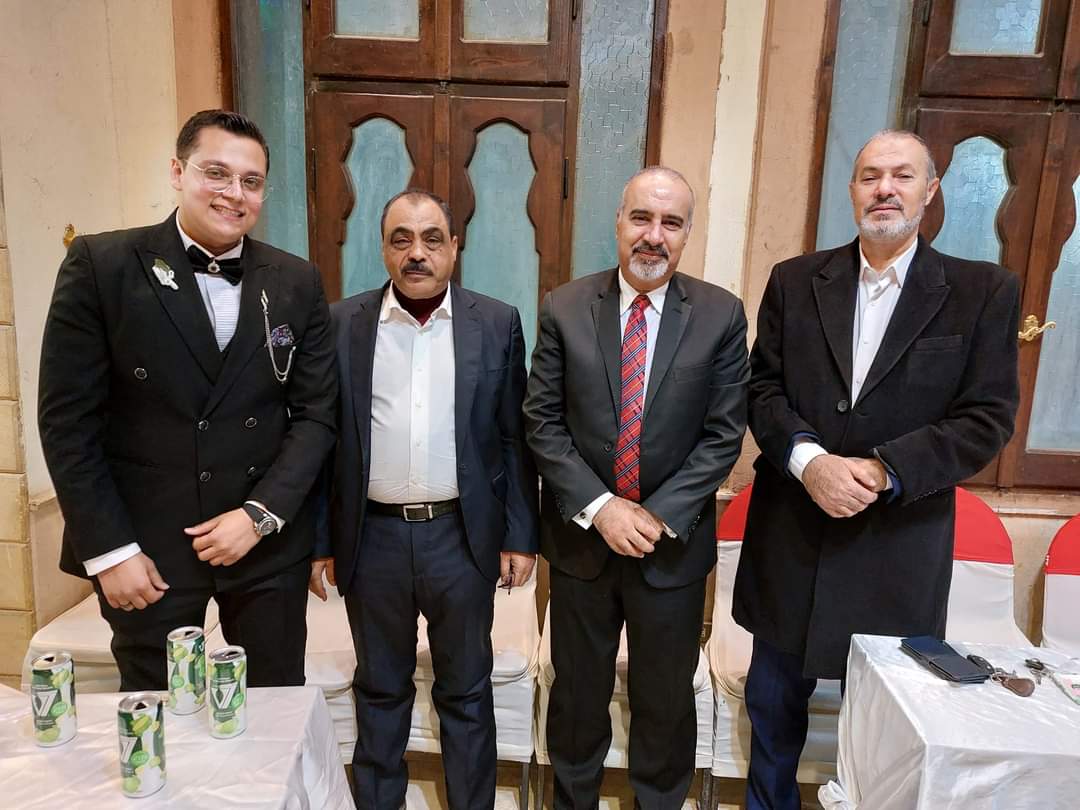 رجل الأعمال فريد شلبي رئيس مجلس المجموعة الدولية للاستثمار يحتفل بعقد قران وزفاف نجلته