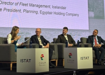 مصر للطيران تشارك في جلسة نقاشية عن شركات الطيران في مؤتمر ISTAT الخاص بالشرق الأوسط وأفريقيا