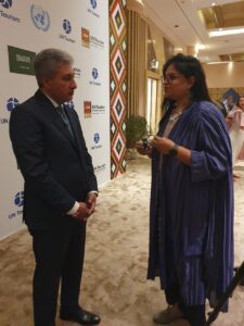 وزير السياحة يعقد لقاءات إعلامية مع وسائل الإعلام السعودية والدولية خلال زيارته للرياض