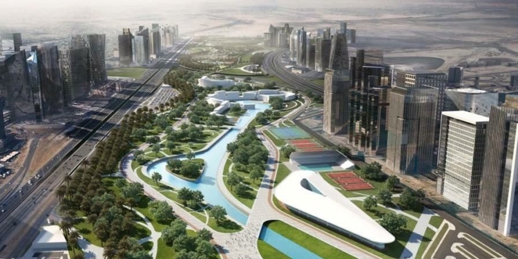 الحي الدبلوماسي بالعاصمة الإدارية الجديدة